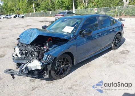 2025 Honda Civic Hybrid Sport/Sport Touring from USA, damaged, VIN 2HGFE4F88SH343042
